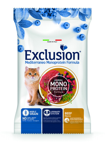 Exclusion - Exclusion Monoprotein Düşük Tahıllı Sığır Etli Yetişkin Kısırlaştırılmış Tester Kedi Maması