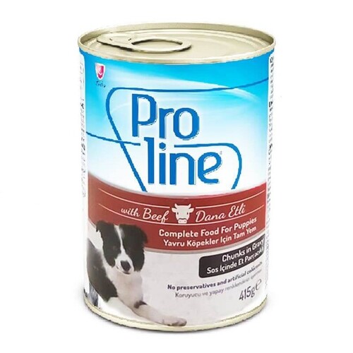 Proline - Pro Line Dana Etli Yavru Köpek Konserve Maması