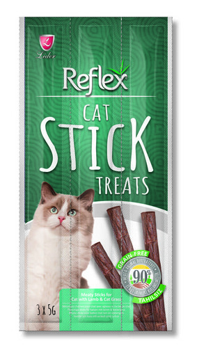 Reflex - Reflex Kuzu Etli Tahılsız Kedi Ödül Çubuğu