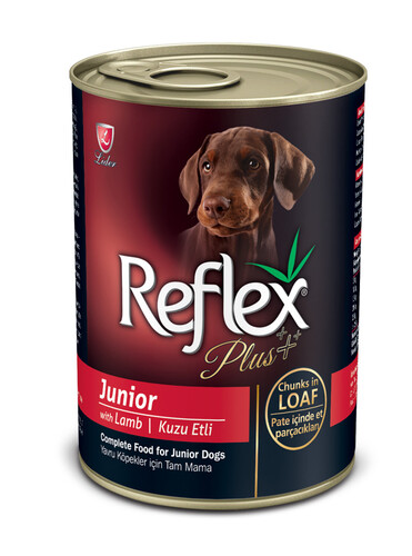 Reflex - Reflex Plus Junnior Kuzulu Parça Etli Yavru Köpek Konserve Maması