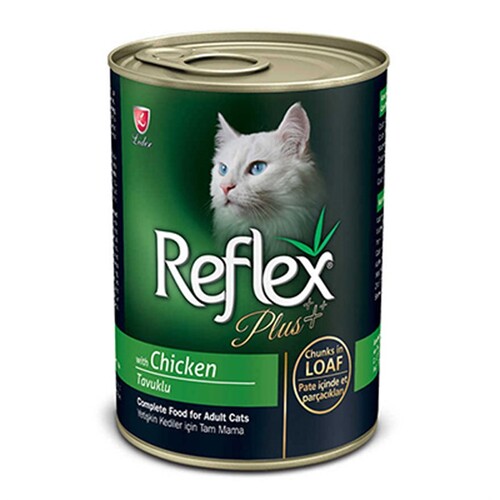 Reflex - Reflex Plus Kıyılmış Tavuklu Yetişkin Kedi Konserve Maması