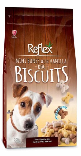 Reflex - Reflex Vanilyalı Bisküvi Şeklinde Yavru Köpek Ödül Maması
